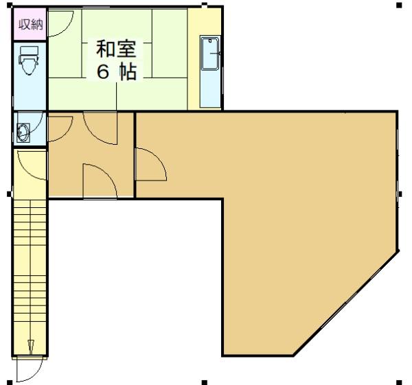 王子台1丁目　貸店舗・事務所2階