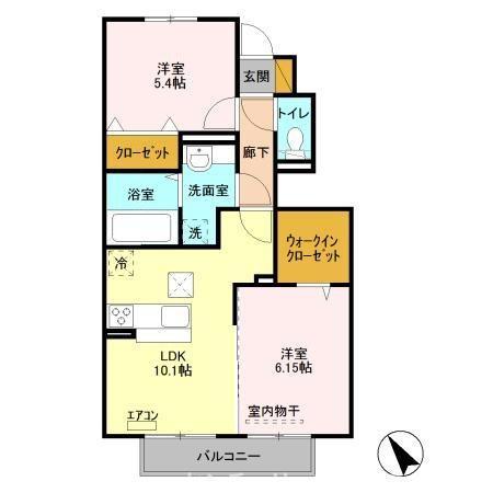 佐倉市臼井田のアパート