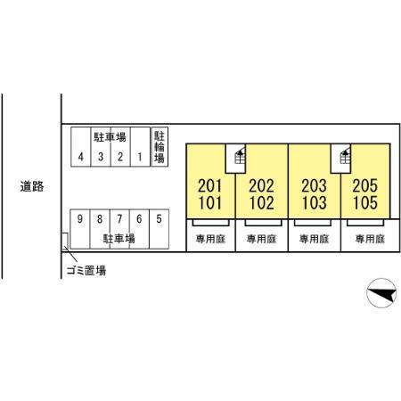 四街道市大日のアパート