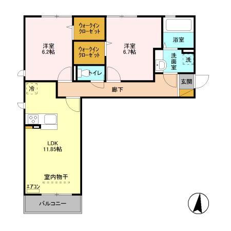 佐倉市寺崎北２丁目のアパート