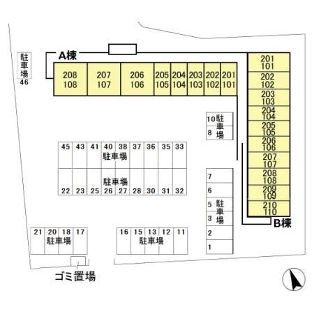 佐倉市城のアパート