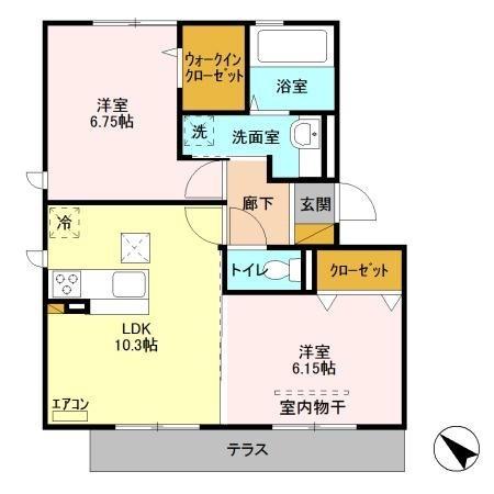 佐倉市王子台４丁目のアパート