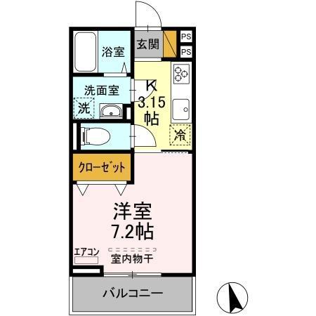 佐倉市上座のアパート