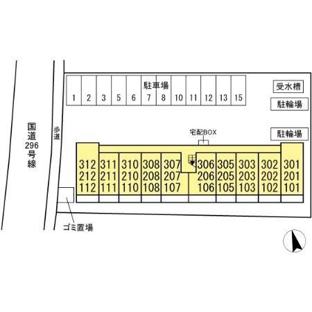 佐倉市上座のアパート