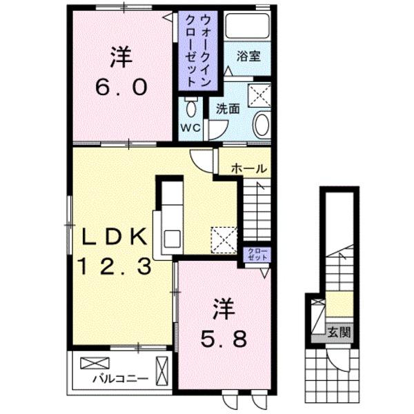 四街道市鹿放ケ丘のアパート