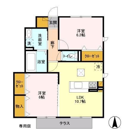 佐倉市寺崎北４丁目のアパート