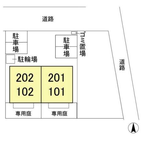 佐倉市寺崎北４丁目のアパート