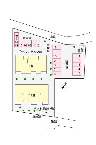 佐倉市城内町のアパート