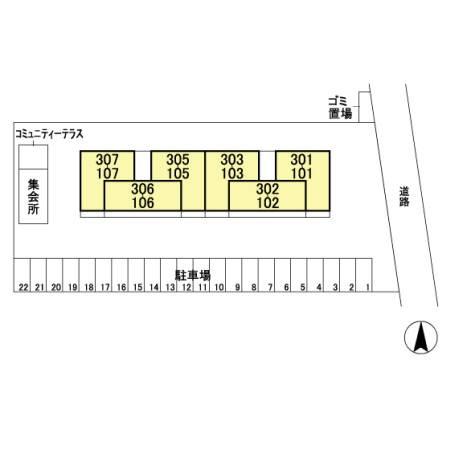佐倉市寺崎北２丁目のアパート