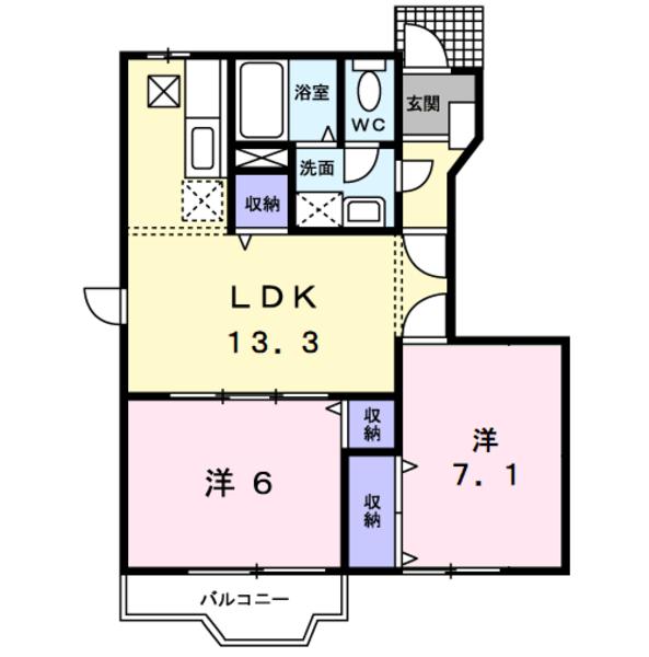 八街市八街ほのアパート