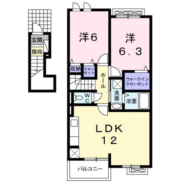 八街市東吉田のアパート
