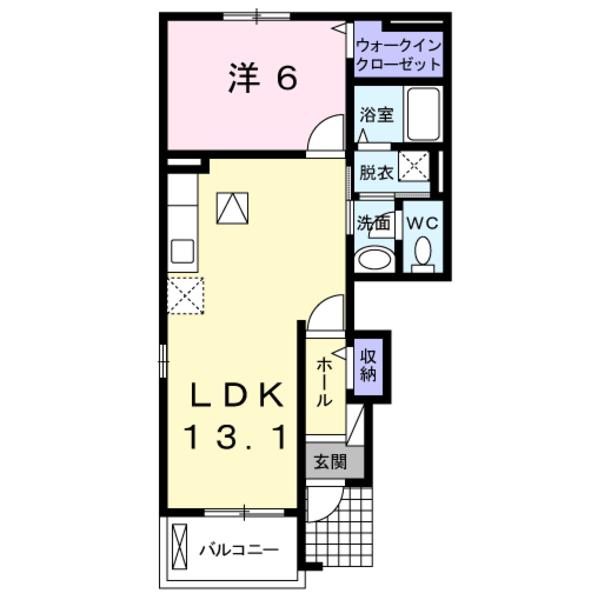 八街市富山のアパート