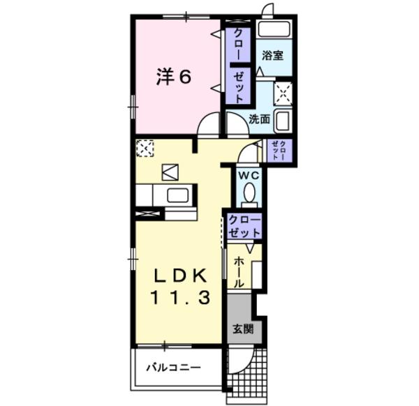 八街市八街ほのアパート