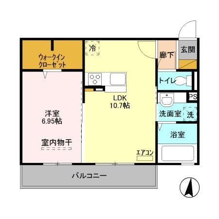 佐倉市寺崎北２丁目のアパート