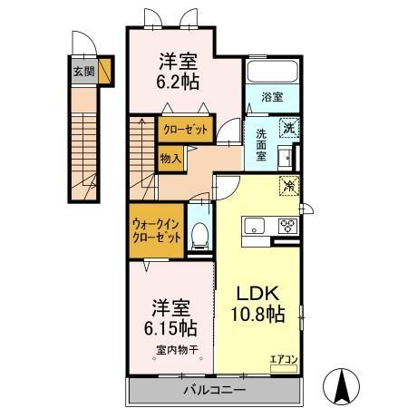 佐倉市寺崎北４丁目のアパート