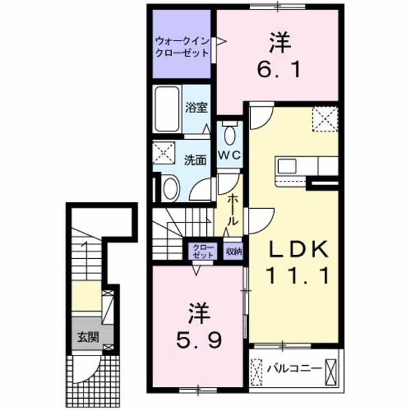 八街市八街ほのアパート