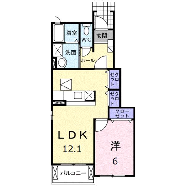 四街道市栗山のアパート