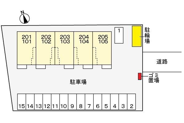 八街市大木のアパート