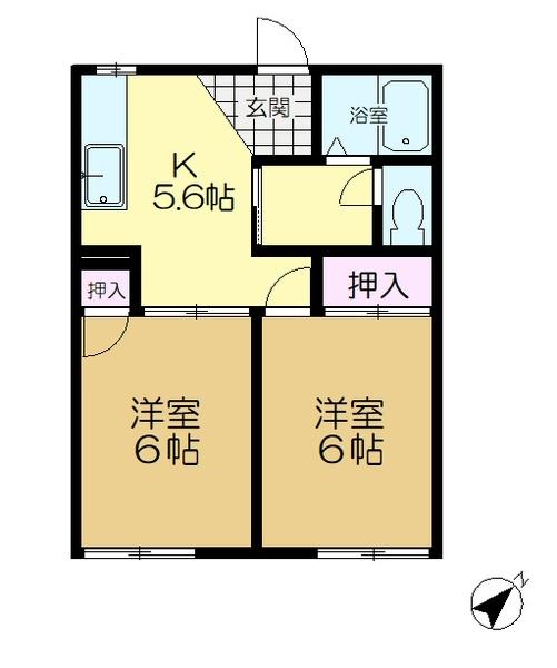 佐倉市江原台２丁目のアパート