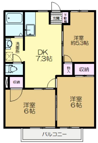 四街道市鹿渡のアパート