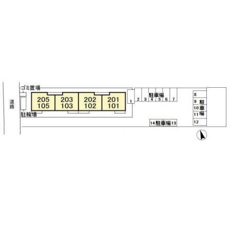 佐倉市弥勒町のアパート