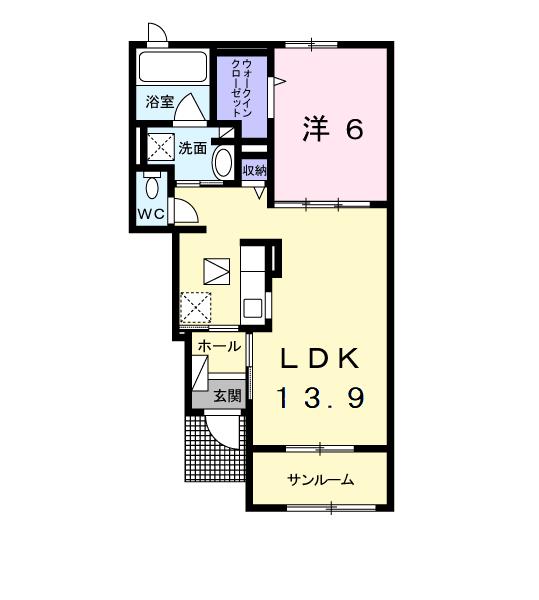 成田市並木町のアパート