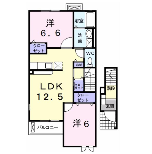 八街市大木のアパート