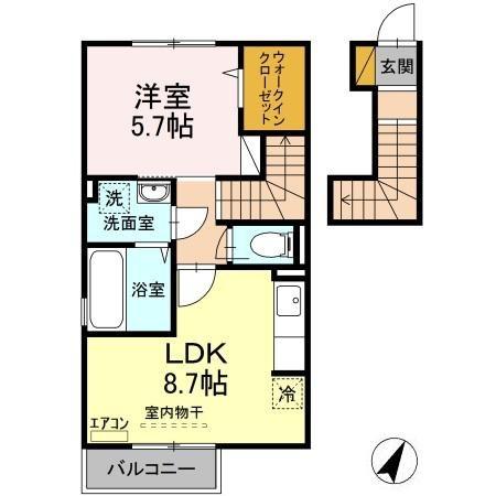 佐倉市大蛇町のアパート