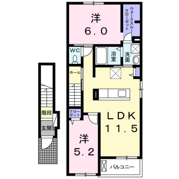四街道市物井のアパート