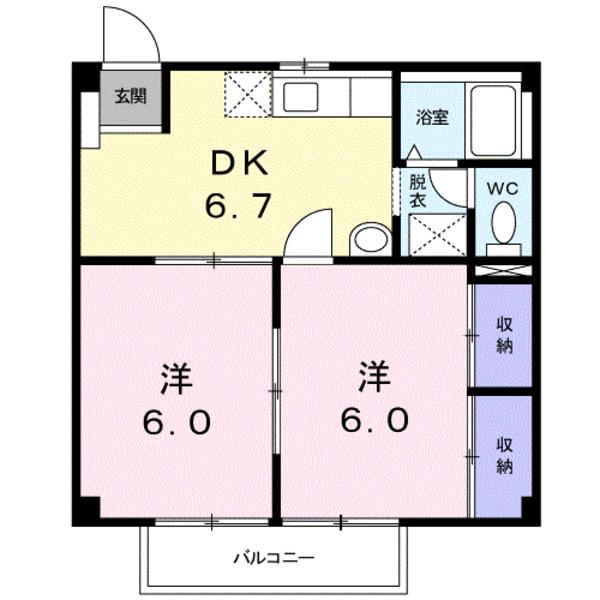 四街道市物井のアパート