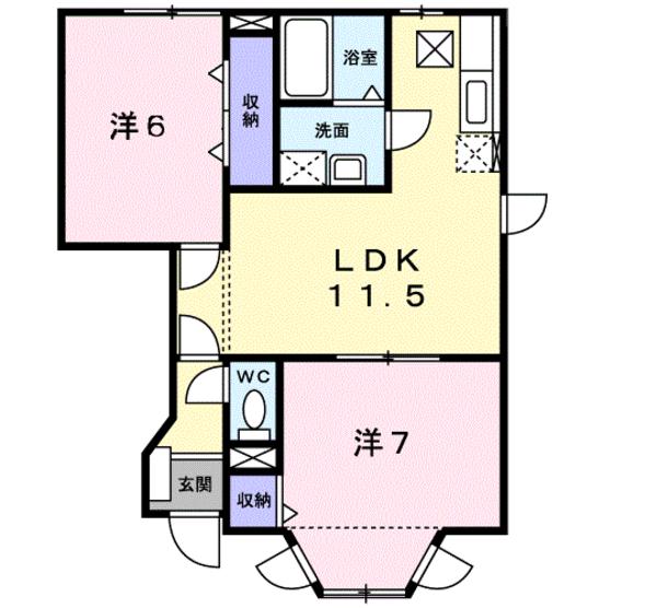 佐倉市上座のアパート