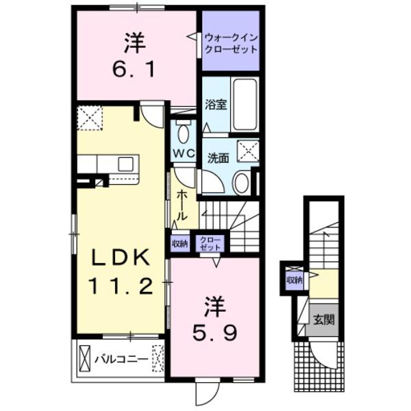 佐倉市江原台２丁目のアパート