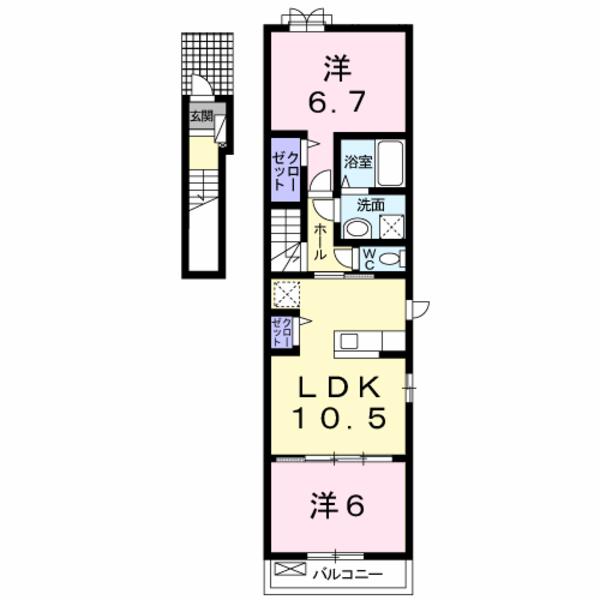 四街道市大日のアパート