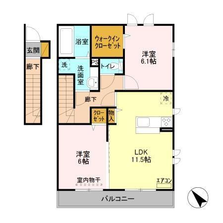 佐倉市王子台１丁目のアパート