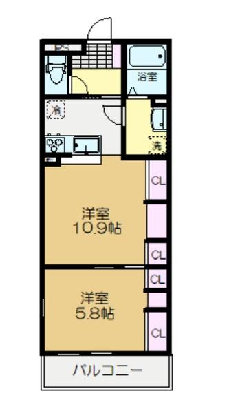 佐倉市井野のアパート
