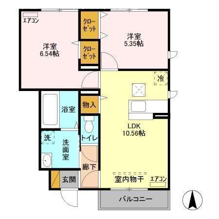 四街道市栗山のアパート