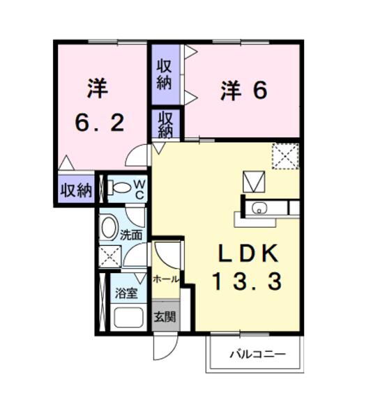 八街市大木のアパート