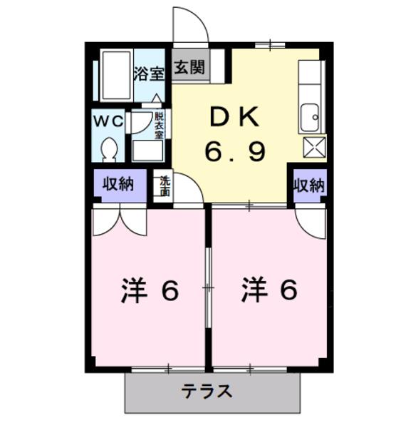 八街市八街ほのアパート