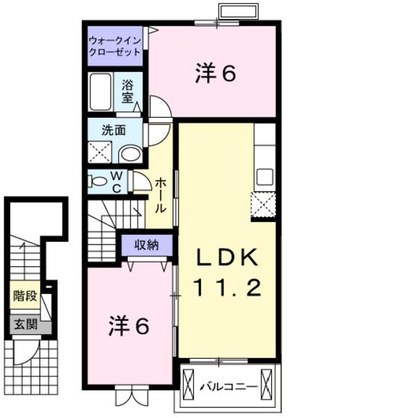 八街市富山のアパート