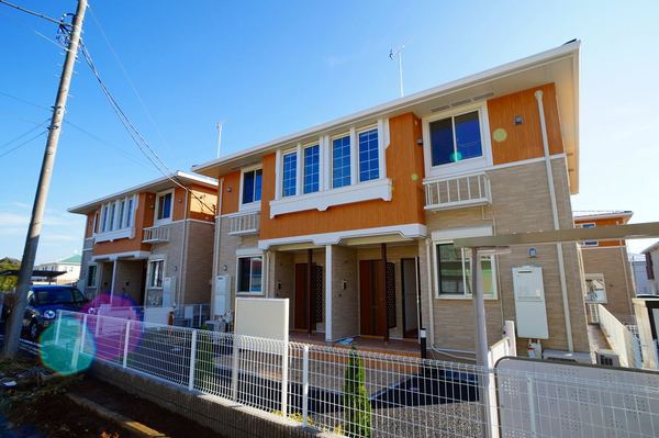 四街道市下志津新田のアパート