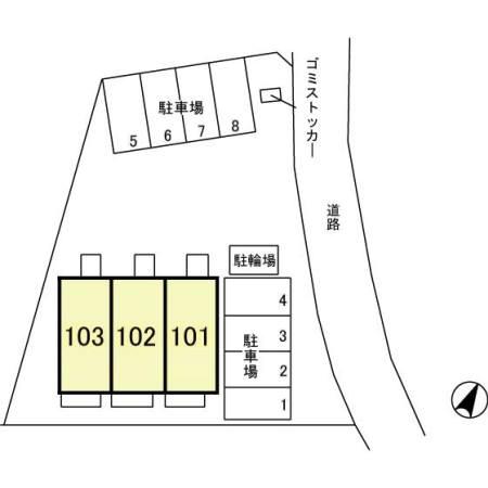佐倉市城のアパート