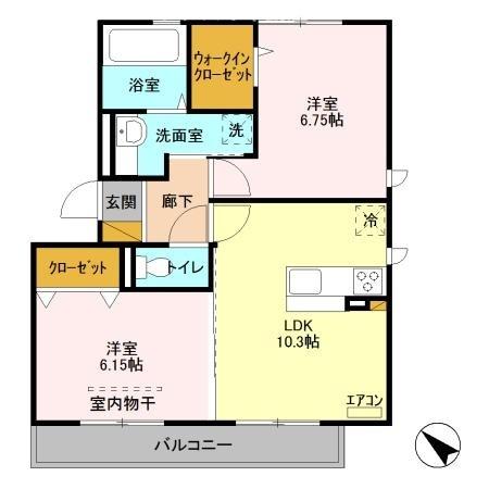 佐倉市王子台４丁目のアパート