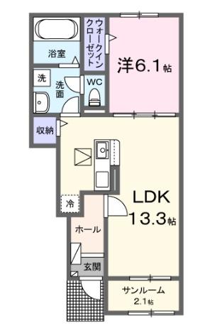 四街道市鹿渡のアパート