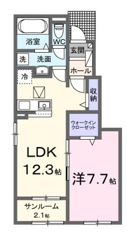 四街道市鹿渡のアパート