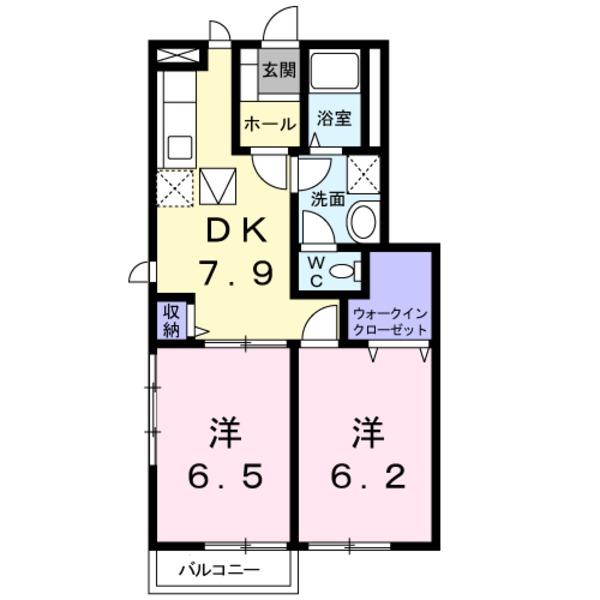 八街市八街ろのアパート