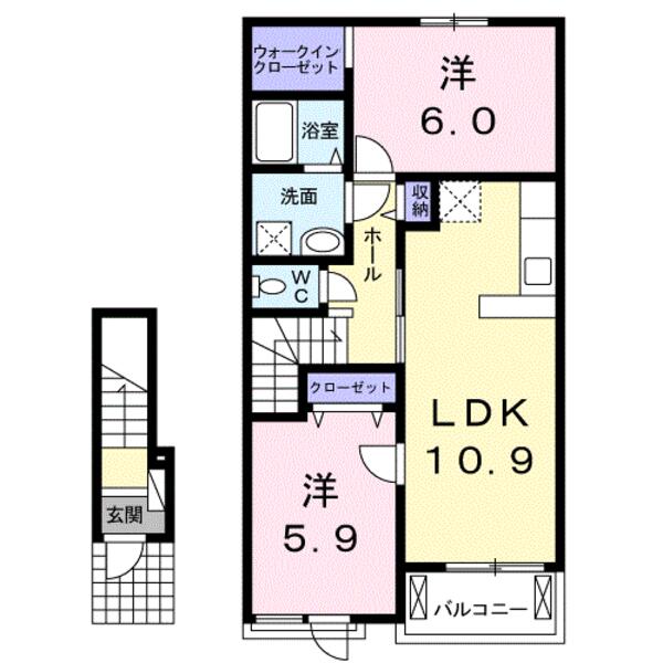 四街道市大日のアパート