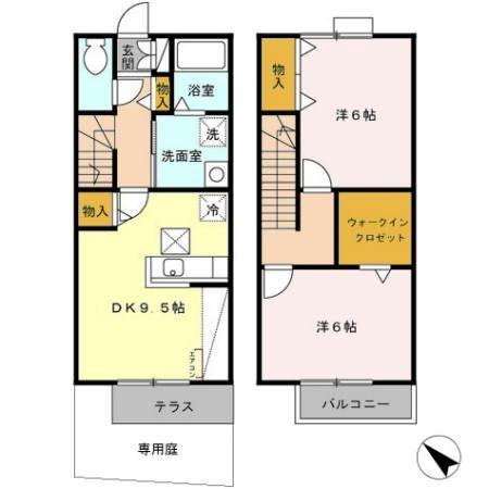 四街道市もねの里３丁目のアパート