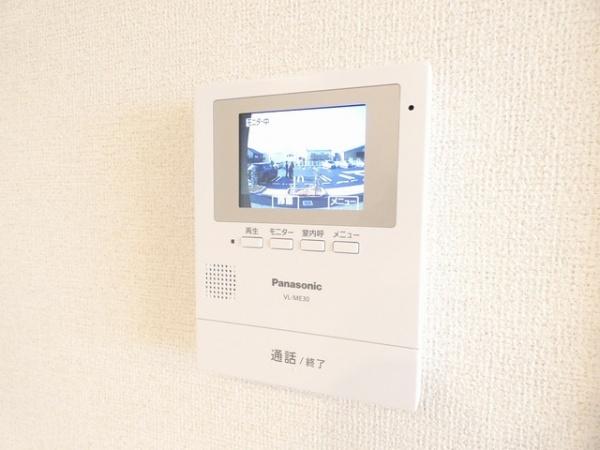 富里市七栄のアパート(セキュリティ)