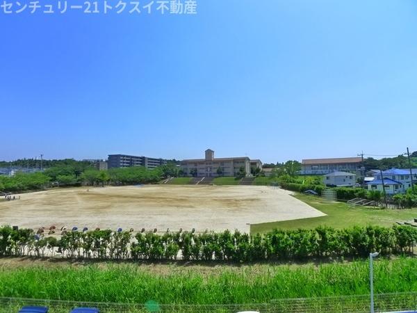佐倉市寺崎北2丁目のアパート(現地からの眺望)