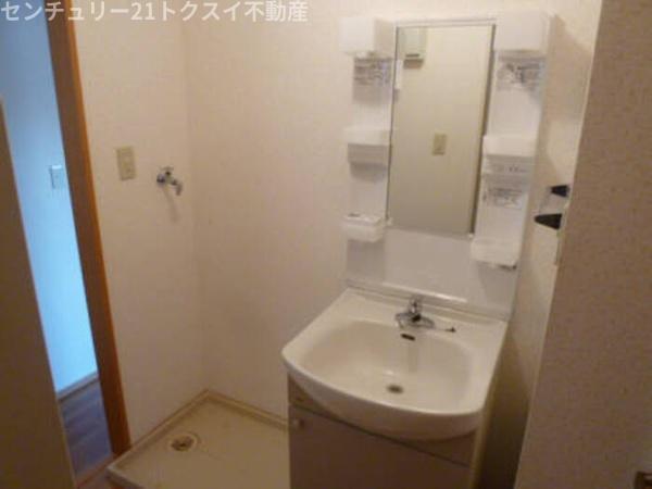 佐倉市鏑木町のアパート(洗面台・洗面所)